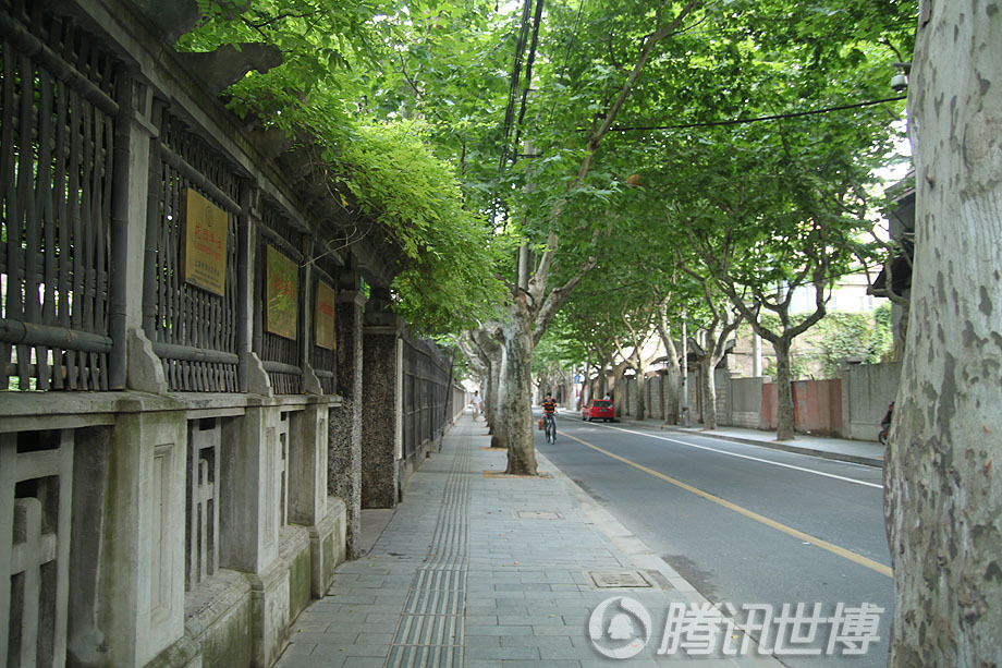 高清:藏在喧闹背后的宁静上海 思南路街拍