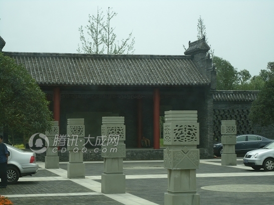 成都合院环境幽雅 突显古典特色