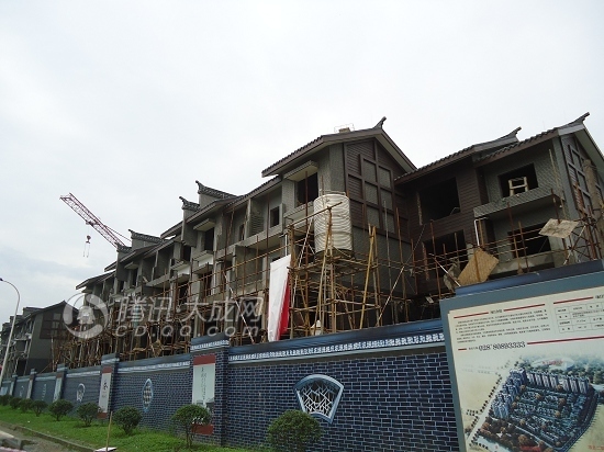 成都合院环境幽雅 突显古典特色