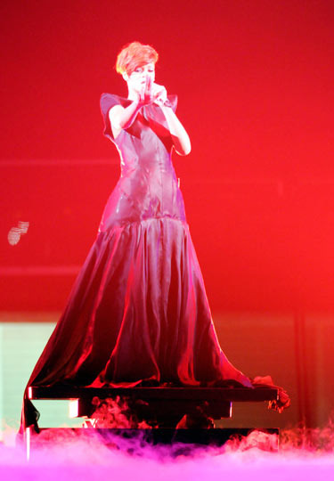 组图:蕾哈娜洛杉矶举行<em>演唱会</em> eminem惊喜现身