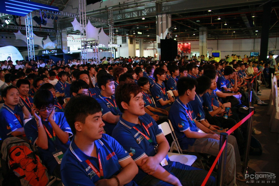 wcg2010中国区总决赛现场图片