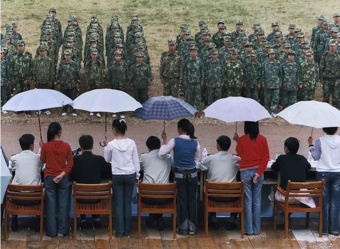 雨中即景-纪录类优秀作品-麻威武