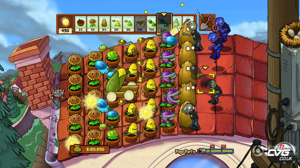 植物大战僵尸XBOX版新截图公布 9月发布
