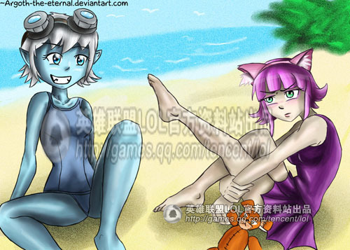 [<em>英雄联盟</em>]<em>lol</em>同人插画集第一弹