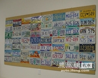 50个州各具特色 别具一格的美国花式车牌_汽车