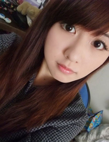 <em>台湾</em>学生<em>妹</em>妮妮秀自拍 真是清秀可爱(组图)_女