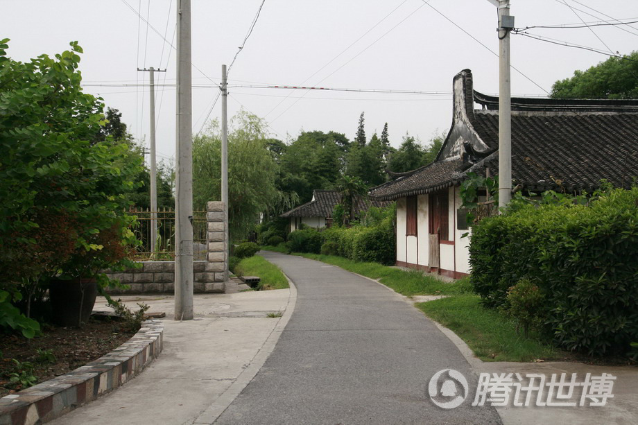 高清:上海郊区农村+白墙黛瓦小桥流水招人爱