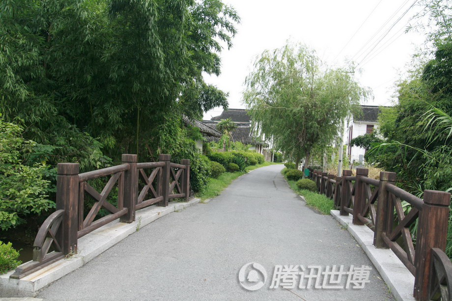 高清:上海郊区农村 白墙黛瓦小桥流水招人爱