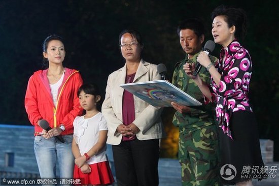 章子怡讲述成长历程 诈捐门后依然热衷公益【图】