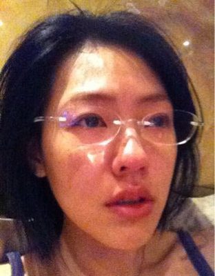 小s晒素颜自拍照 携女游玩享天伦之乐【图】