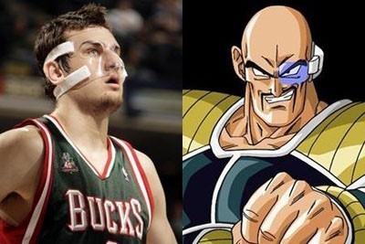 ★ NBA球星PK龙珠战士:姚明似撒旦 科比变BO