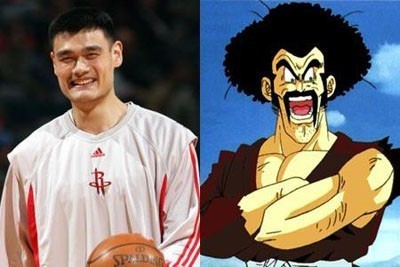 ★ NBA球星PK龙珠战士:姚明似撒旦 科比变BO