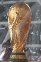 高清:大力神杯闪耀世博 庆西班牙国家馆日