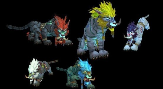 野猪啊,巨魔德鲁伊熊形态.