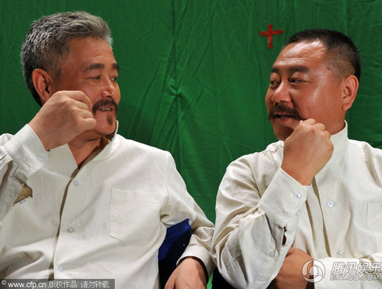 建党伟业 探班 赵本山范伟周润发刘德华齐聚