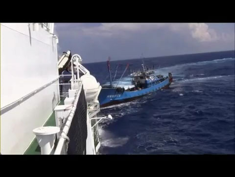 日本称将就钓鱼岛撞船录像泄漏向中方说明