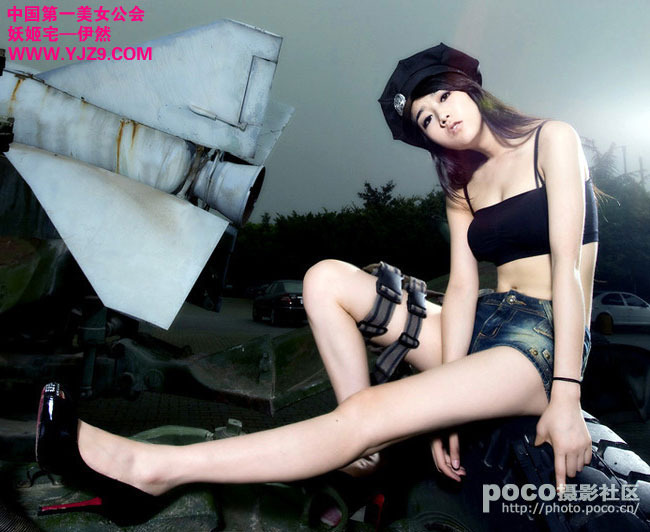 妖姬宅美女伊然手枪<em>女警察</em>cosplay