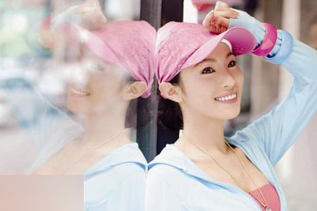 组图:清华第一美女校花