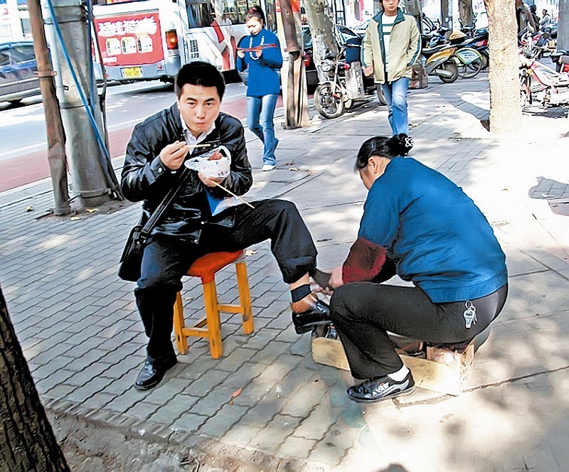 高清:拍客镜头里的匆忙上班族