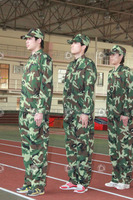 独家高清：刘翔首次军训 标准军姿获教官表扬