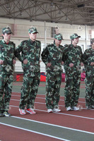 独家高清：刘翔首次军训 标准军姿获教官表扬
