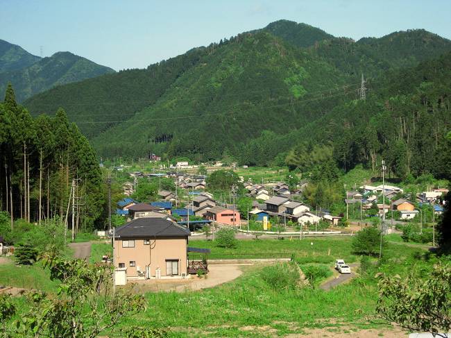 实拍日本农民的田园生活 传统住房别墅风格