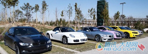 很给力的北京跑车大聚会