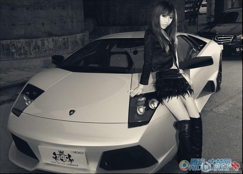兰博基尼性感小妖精_<em>香车美女</em>_<em>腾讯</em>·大楚网
