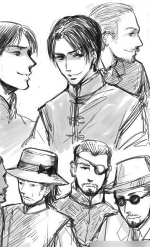 组图:让<em>腐女</em>尖叫的萌系漫画版《让子弹飞》-1