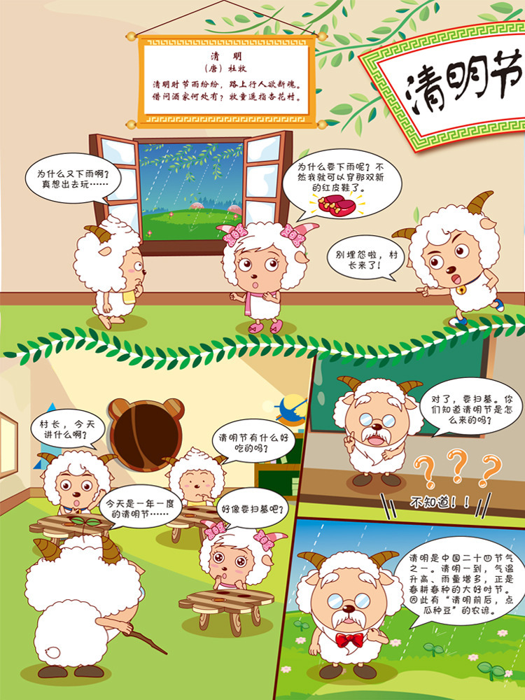 喜羊羊与灰太狼·清明节风俗