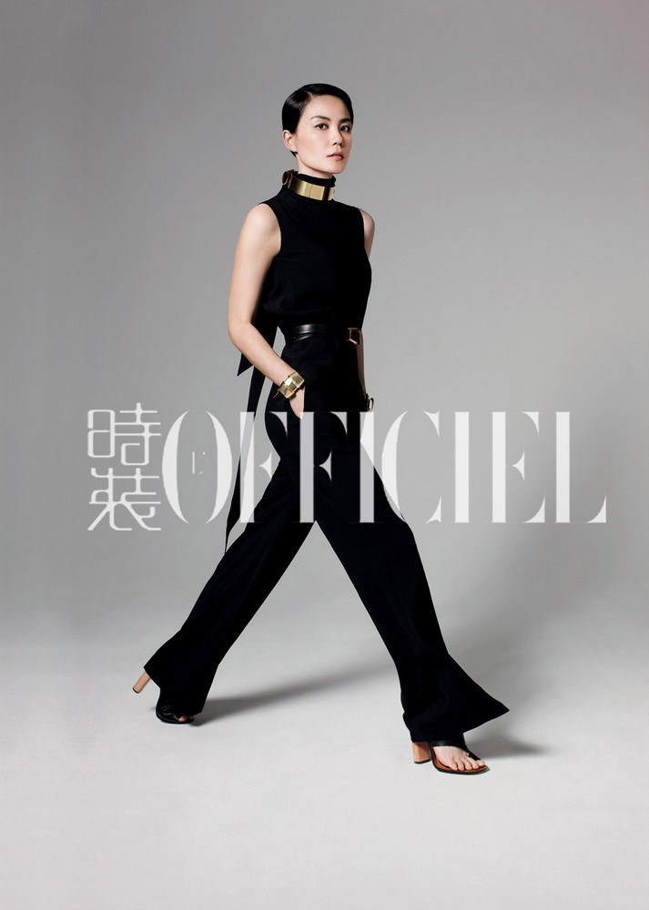 高清:王菲2011最新《时装》大片 封面照曝光