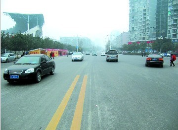 道路治理给力 今年垫江县城不堵了