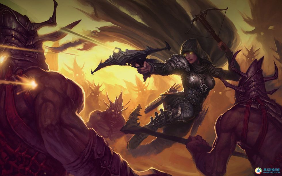 高清:最新热门游戏cg壁纸 骷髅战士最霸气