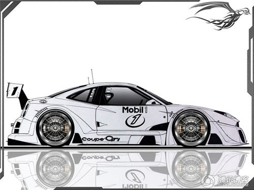 创意源自这里 概念汽车手绘设计制作图