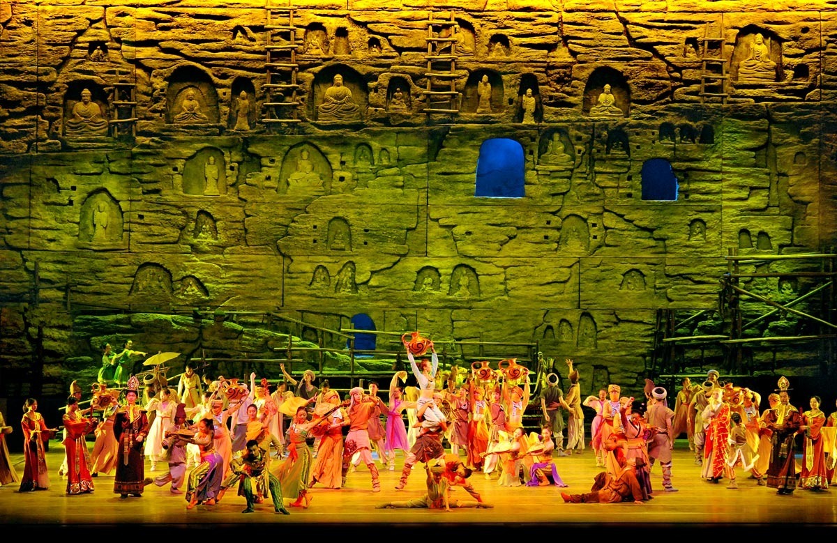 精品四幕剧《大梦敦煌》感人肺腑的爱情悲剧_腾讯·大渝网