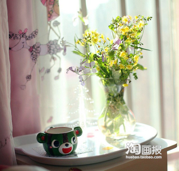 狂赞 玩偶控童心美女的75平粉嫩童话城堡