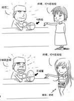 再现大学食堂爆笑漫画 读图回忆校园生活