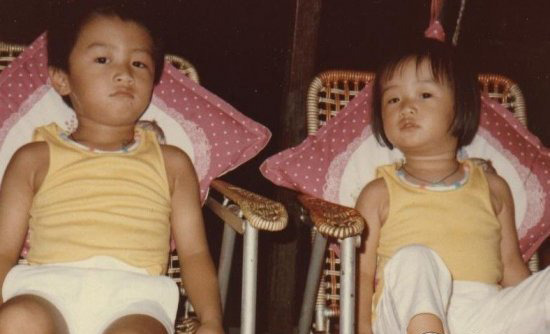 谢霆锋<em>兄妹</em>超萌<em>童年</em>照曝光_请一家_新浪博客