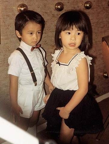 谢霆锋<em>兄妹</em>超萌<em>童年</em>照曝光_请一家_新浪博客