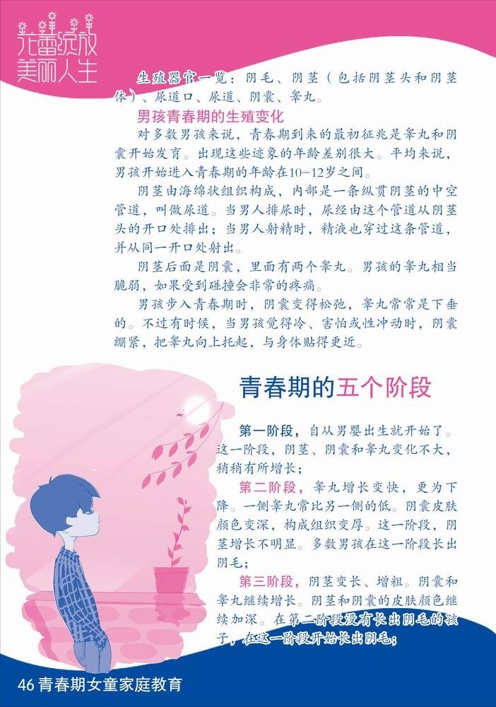 青春期女童家庭教育·花蕾绽放