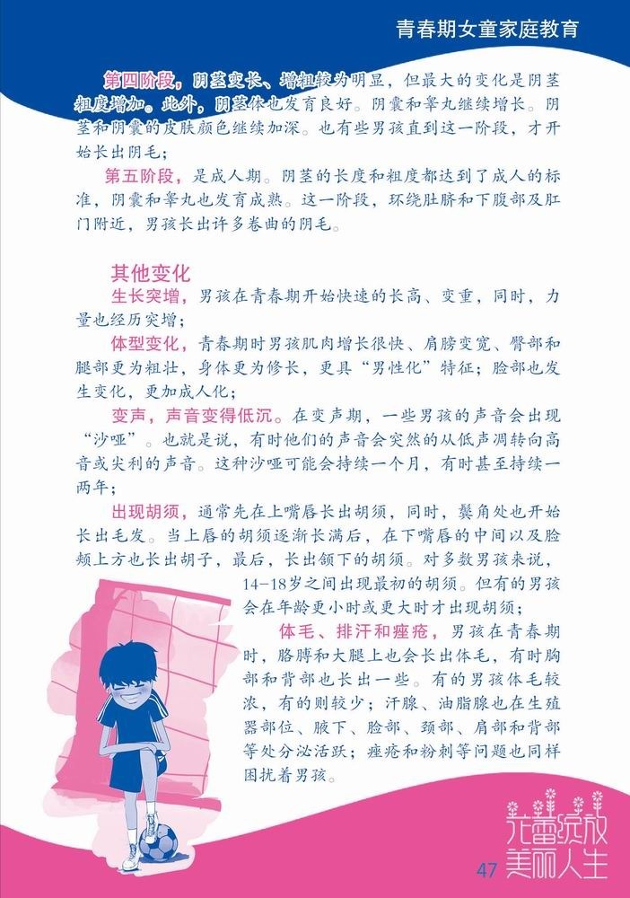 青春期女童家庭教育·花蕾绽放