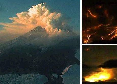 组图:惊心动魄之美 世界七大火山闪电场景