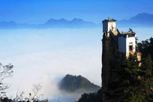 秦岭第一仙山镇安塔云山景区4月20日开园