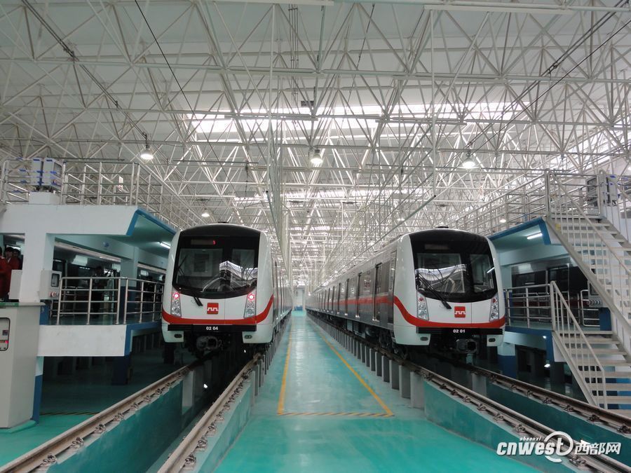9月28号试运营 西安地铁二号线即将登场