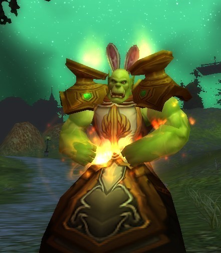 《魔兽世界》复活节到啦 玩家美图秀