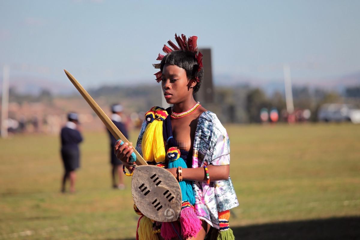 8月27日至9月2日,南部非洲国家斯威士兰举行一年一度的"芦苇节"选秀