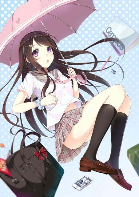 一大波学妹胸涌而来!最新二次元日系少女图