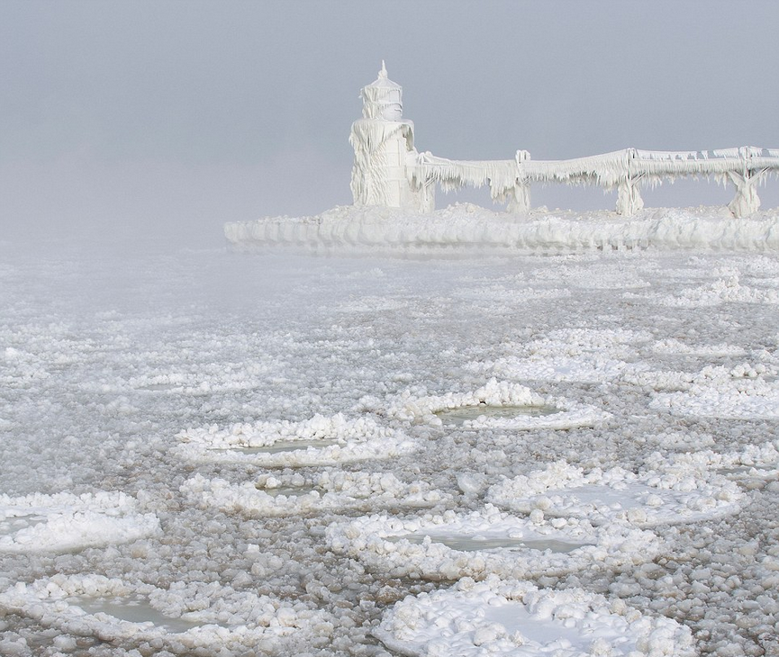 千里冰封万里雪飘看看冰雪中的美国多壮观组图