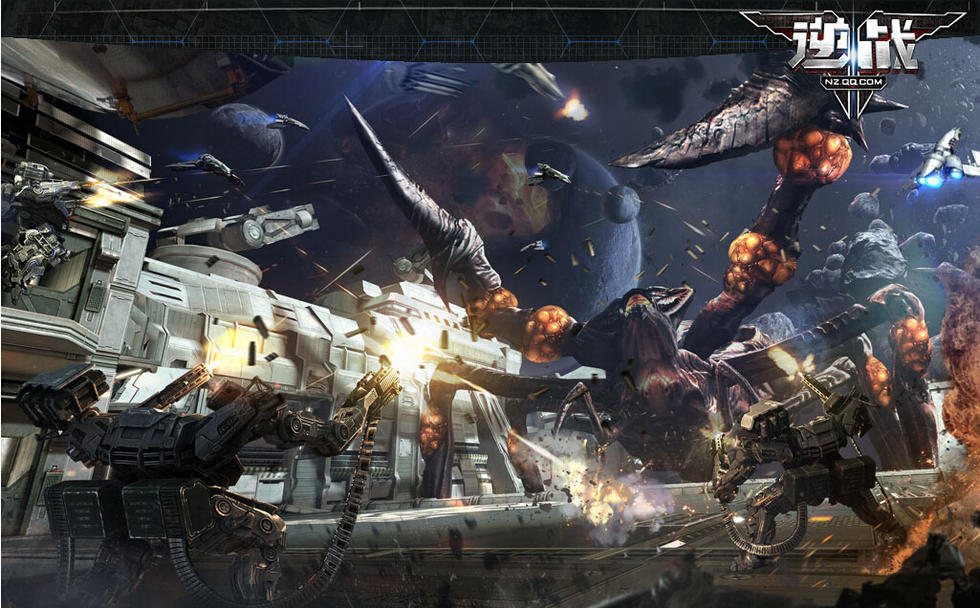 逆战精美壁纸欣赏 机甲时代来临