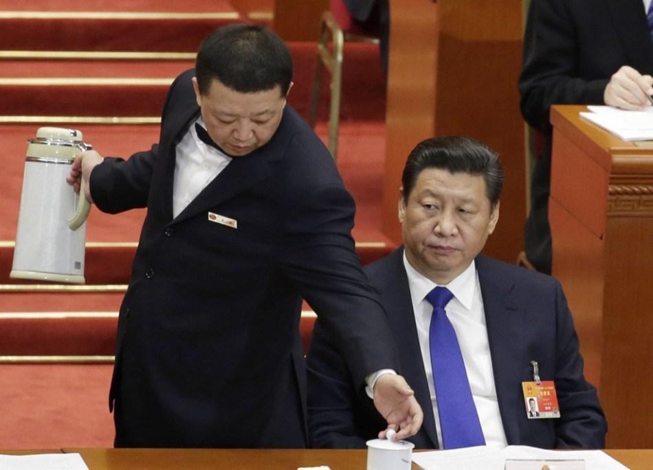 两会领导人交流画面_不喜欢猫_新浪博客